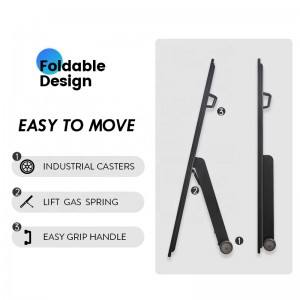 Écran numérique <span class=keywords><strong>portable</strong></span> de signalisation numérique, équipement de diffusion publicitaire alimenté par batterie, haute luminosité, 43 pouces, étanche IP65 - Product Image 5