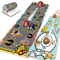 Ensemble de bowling miniature de bureau pour garçons, enfants, jeu de table en feutre coloré en plastique pour l'intérieur, kit de jouets sportifs, développement préscolaire, éducatif
