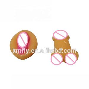 Caramelo duro con forma de Coño, serie de partes del cuerpo, sabor a melocotón - Product Image 1