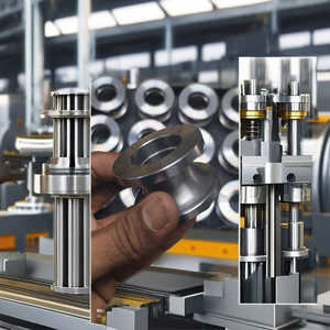 Rueda de seguimiento con doble rodamiento, rodillo de puerta corredera de alta resistencia con ranura en V de acero inoxidable SS304 – Mecanizado CNC de precisión - Product Image 5