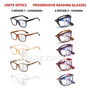 Amzn TK Vente à Chaud Lunettes de Lecture de <span class=keywords><strong>Presbytie</strong></span> Pliantes Progressives de Haute Qualité pour Hommes et Femmes avec Lentille Multifocale - Product Image 2