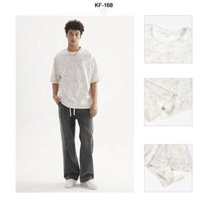 T-shirt Etai de haute qualité 100% coton Oem Your Brand avec impression 3D personnalisée T-shirts unisexe à manches courtes pour hommes de grande taille - Product Image 3