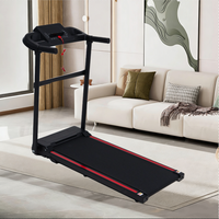 Mini Caminadora Mate Antihuellas, Fácil de Limpiar, Estable, Bajo Nivel de Ruido, Doble Función, Decoración para el Hogar, Equipo de Gimnasio Familiar Pequeño para Uso Diario