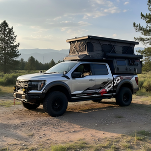 Modern 4x4 Foldable Expanded Aluminum Lightweight Waterproof <strong>Camping</strong> <strong>Pod</strong> Travel <strong>Trailer</strong> for Outdoor Adventure - Product Image 1