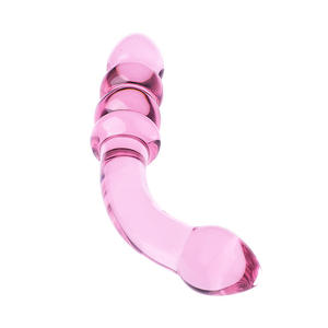 Jouet artisanal en verre rose en forme de petite baleine pour le plaisir des femmes - Product Image 2