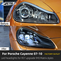 Venta al por Mayor de Fábrica, Faros Delanteros LED Matrix PDLS Estilo 2023 para Porsche Cayenne 9PA 957 2007-2010, Juego de Faros