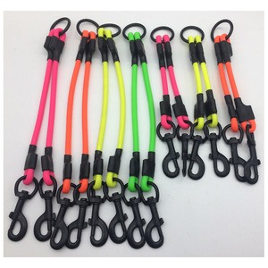 Durable Strong Three <span class=keywords><strong>Dog</strong></span> <span class=keywords><strong>Coupler</strong></span> <span class=keywords><strong>Triple</strong></span> Plastic PVC Coated Rope <span class=keywords><strong>Dog</strong></span> <span class=keywords><strong>Leash</strong></span> Clips de metal Tamaño pequeño Patrón sólido Hecho Poliéster - Product Image 6