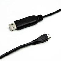 Cable Serial Micro USB Macho a USB RS232 con Chip