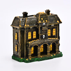 Decoración de Resina con Luces Integradas para el Día de los Muertos, Halloween, Casa Embrujada, Ambiente de Terror - Product Image 3