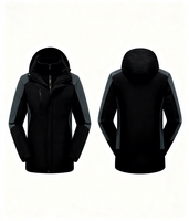 Veste coupe-vent pour homme OEM, 100% polyester, doublure polaire, coupe-vent, grande taille, veste de sport d'extérieur