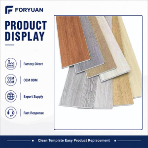 Vente en gros <span class=keywords><strong>Hotlist</strong></span> Revêtement de sol SPC en vinyle PVC à clipser, anti-statique, inaltérable, 5mm 6mm, pour intérieur, pour dortoirs étudiants - Product Image 1