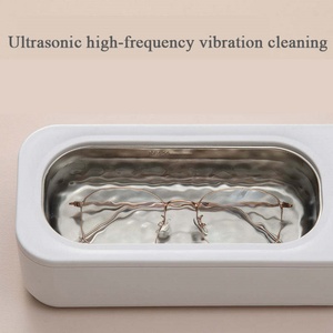 47Khz Household Portable Glasses Jewelry Ultrasonic Cleaning Machine Electric Makeup Brush Cleanermini Cleaning Machine - Product Image 3