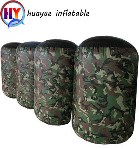 Aufblasbares Bunker-Set für Gel-Kugelpistolen und Paintball, Luftbunker-Arena, Bogenschießen-Kampffeld, Tag-Hinderniswand, Schießspiele - Product Image 4