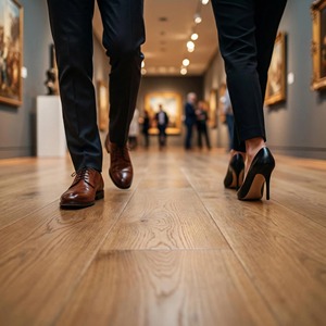 Suelo <span class=keywords><strong>de</strong></span> <span class=keywords><strong>Roble</strong></span> Blanco <span class=keywords><strong>de</strong></span> 3 Capas, Ecológico, Resistente y <span class=keywords><strong>de</strong></span> Gran Tamaño, con Textura Semiabierta, para Espacios Comerciales, Uso en Exteriores y Parques - Product Image 5