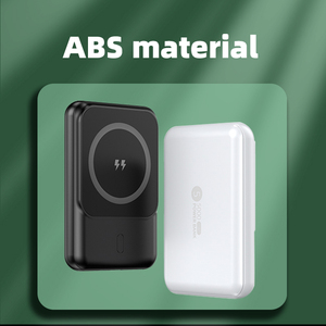 Batterie externe magnétique sans fil 15W 5000mAh avec charge rapide PD 20W, chargeur portable sans fil pour téléphone - Product Image 4