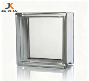 Blocs de verre creux à motifs multiples, blocs de verre décoratifs transparents, briques de verre résistantes au <span class=keywords><strong>feu</strong></span>, blocs de verre de construction durables - Product Image 3