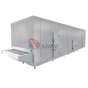 Industrial Freezer Tunnel / Iqf Freezing Machine Tunnel /tunnel freezer