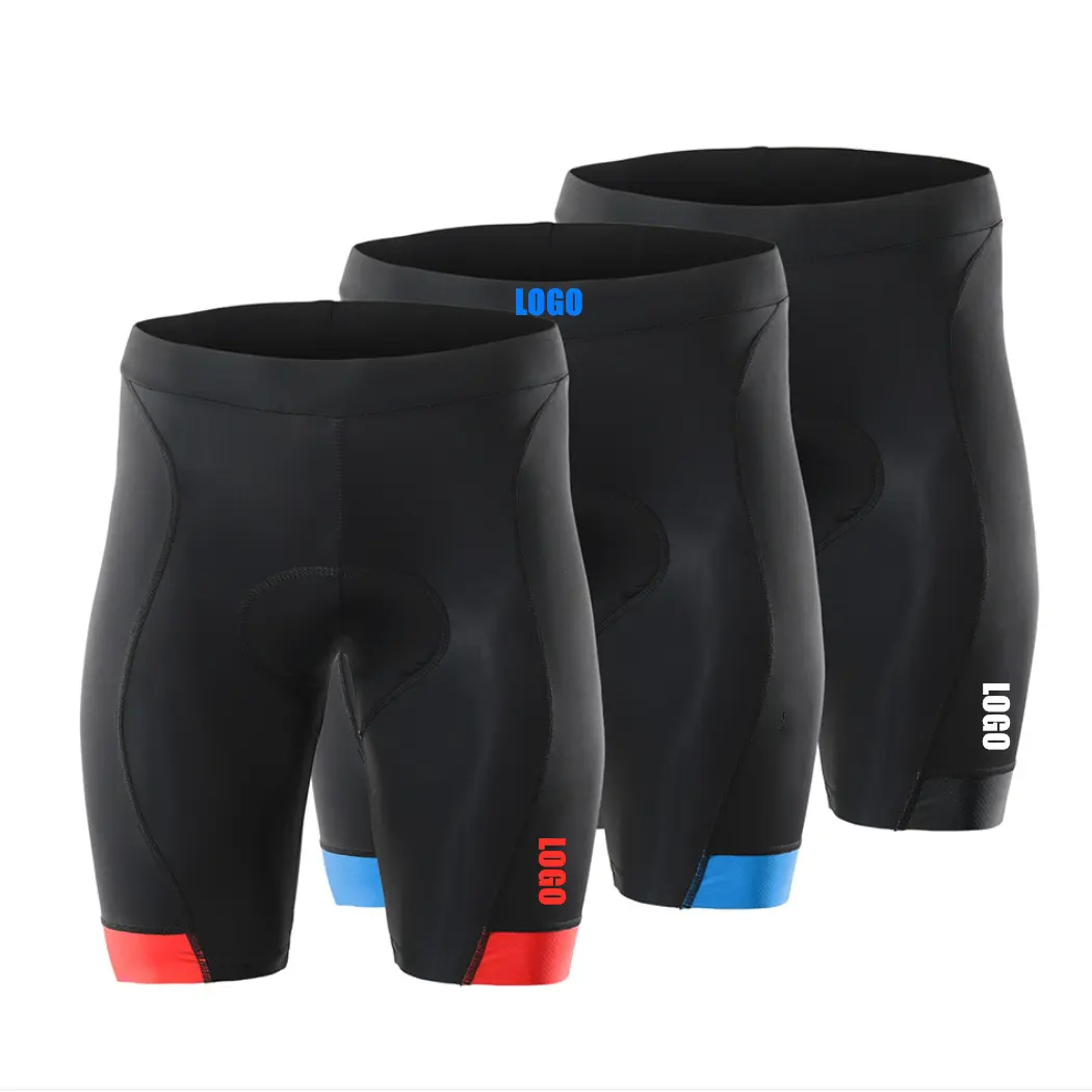 Wholesale Price Summer Cycling Shorts Padded Mountain Bike Briefs Silicone Seat Cushion Tight Pants