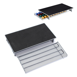 Tiroir à capsules <span class=keywords><strong>Nespresso</strong></span> noir 40 capsules Pod Pack support tiroir coulissant sous <span class=keywords><strong>Pot</strong></span> à café rangement maison cuisine comptoir - Product Image 4