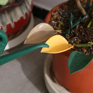 Entonnoir d'<span class=keywords><strong>arrosage</strong></span> créatif en forme de feuille moulé par injection, outil d'irrigation goutte à goutte pour plantes en pot, vente chaude - Product Image 6