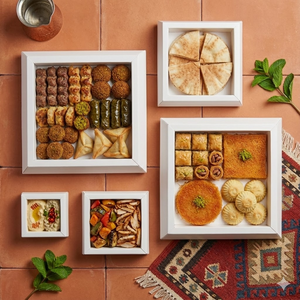 Boîte pyramidale en papier kraft personnalisée en vente chaude pour la restauration, les <span class=keywords><strong>bento</strong></span>, les plats à emporter, les collations, les desserts et les plateaux de dégustation - Product Image 6