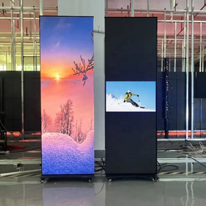 Pantalla LED a Todo Color para Publicidad en Interiores con Soporte de Pie 178 °   Ángulo de Visión P1.86 P2 P2.5 para Uso en Tiendas Minoristas - Product Image 1