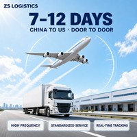 Transitaire aérien Chine-États-Unis FBA, agent d'expédition DDP porte-à-porte, fret sur palette surdimensionné, livraison express SFO ORD JFK