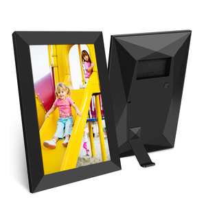 Cadre <span class=keywords><strong>photo</strong></span> numérique WiFi avec écran haute définition pour smartphone et connexion facile au smartphone pour afficher vos photos - Product Image 1
