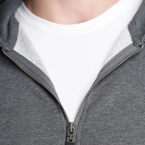 Sweat-shirt à capuche personnalisé pour homme, en coton molletonné, de haute qualité, uni, vente en gros - Product Image 5