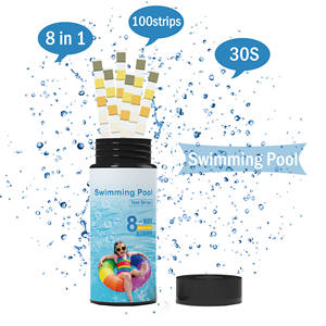 Bandelettes de test de piscine 8 en 1 pour <span class=keywords><strong>spa</strong></span> de piscine et bain à remous pour piscines d'<span class=keywords><strong>eau</strong></span> salée - Product Image 6