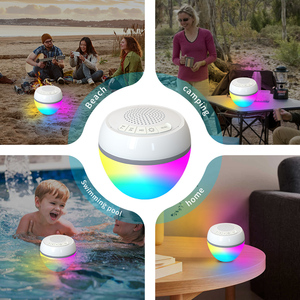 Enceinte sans fil portable mini avec caisson de basses intelligent pour <span class=keywords><strong>piscine</strong></span>, nouveau design 2024, étanche IP68, flottante, en plastique, Tg117 7W - Product Image 5