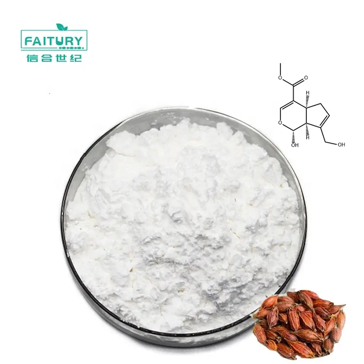 Faitury Factory Price Health Care Gardenia Jasminoides Fruit Extract Gardenia Extract 100% Natual Genipin Powder CAS 6902-77-8