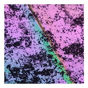 Tissu pongé réfléchissant imperméable léger et fluorescent 240T recyclé REPREVE écologique pour <span class=keywords><strong>les</strong></span> filles, bronzage chaud en plein air - Product Image 5