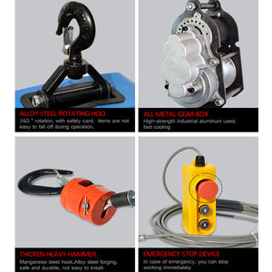 מיני חשמלי המנוף אלחוטי שלט רחוק נייד מיני מעלית מעלית חשמל להניף חשמלי 50 ק "ג 110v - Product Image 5