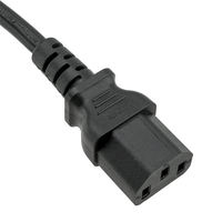 Câble SYONG BR BC OD 6,8 mm, 0,75 mm² 3*0,2*24, prise Schuko BR 3 broches, câble d'alimentation BR IEC C13, câble de qualité supérieure fabriqué en usine