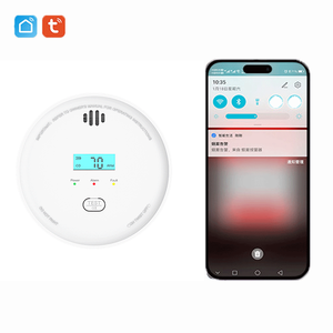 Détecteur <span class=keywords><strong>de</strong></span> fumée et <span class=keywords><strong>de</strong></span> <span class=keywords><strong>monoxyde</strong></span> <span class=keywords><strong>de</strong></span> <span class=keywords><strong>carbone</strong></span> composite domestique PGST avec batterie <span class=keywords><strong>de</strong></span> 10 ans et capteur d'alarme incendie - Product Image 3