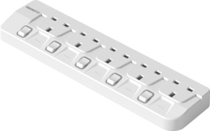 UK Type BETA Series <b>Extension</b> <b>Socket</b> Ready Stock Overload Protection Fireproof PC Material - Product Image 2