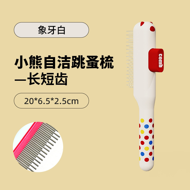 Blanco marfil - dientes de diferentes longitudes