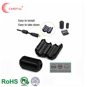RoHs Clip-on lọc tiếng ồn EMI nizn chia mềm Ferrite Cáp kẹp lõi - Product Image 3