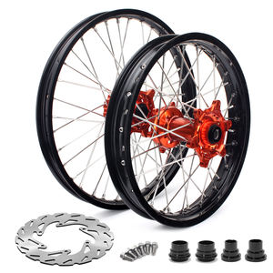 21 "avant et 19" arrière Supermoto Tubeless Wheel Spoke Rim Rotor Set pour Beta RR/RR Race Edition/RR-S/Xtrainer 2020-2023 - Product Image 4