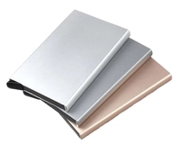 Grosir RTS Slim Pop up tempat kartu tahan air paduan aluminium bisnis & identitas ID untuk kartu kredit & paspor
