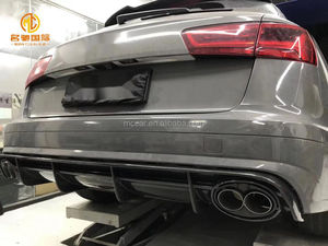 Meilleure vente d'origine pour <span class=keywords><strong>Audi</strong></span> <span class=keywords><strong>A6</strong></span> Avant diffuseur arrière en fibre de carbone pare-chocs style RS6 - Product Image 6