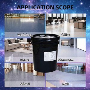Pintura Epóxica Autonivelante con Arena de Color, Resina Epóxica 100% Sólida, Revestimiento de Piso con Arena de Color para Cocina, Baño y Habitaciones - Product Image 5