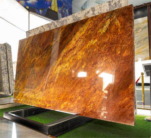 Cuarcita Roja de Lujo de <span class=keywords><strong>Brasil</strong></span>, Losa de Cuarcita Natural para Decoración de Paredes de <span class=keywords><strong>TV</strong></span> y Encimeras - Product Image 4