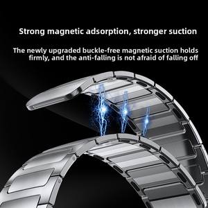 Bracelet de montre en acier inoxydable Upro pour Iwatch Series 11 10 9 8 7 6 Ultra, boucle magnétique en métal, bracelet de montre en forme de I pour Apple - Product Image 3