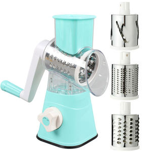 Portable 3-in-1 Kitchen Cooking Tool Manual Spiralizer & Vegetable Slicer Chopper Plastic Rotate Cutter - Product Image 3