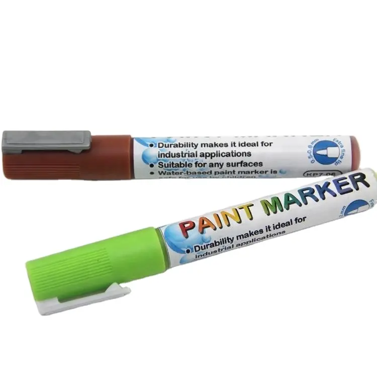 Caneta de marcador de tinta impermeável, caneta permanente para tinta de carro e motocicleta