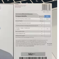 Clé d'activation professionnelle authentique 2021 Pro Plus pour PC, licence mondiale garantie, activation par téléphone pour Office
