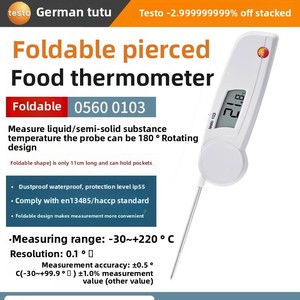 Thermomètre de cuisson Testo 106/104/105/103 pour aliments, compatible ODM personnalisé, pour la cuisine - Product Image 3