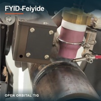 Système de soudage TIG orbital automatique à tête ouverte FYID-Feiyide FXT40 Pro avec K76 ou K114 pour le soudage de joints circulaires industriels